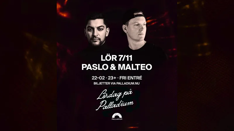 LÖRDAG PÅ PALLADIUM - UTVALDA DATUM